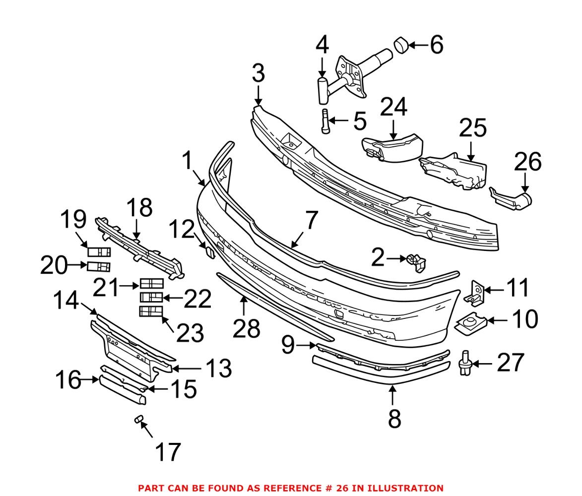 BMW Alternator Air Duct 51118160855